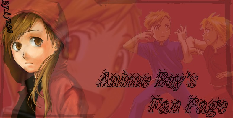 Anime Boys Fan Page