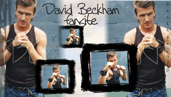 David Beckham:an unofficial hungarian fansite