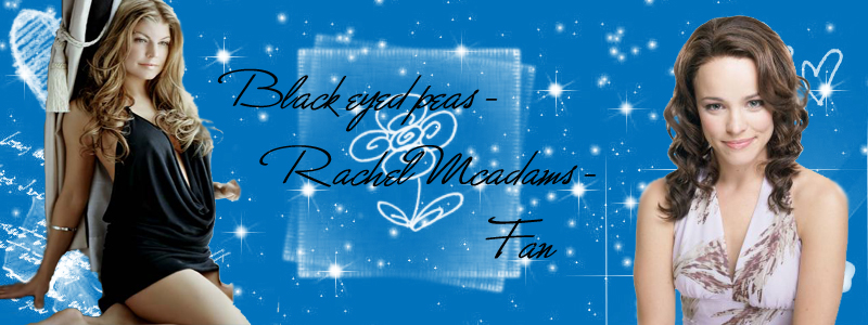 Black eyed peas-Rachel Mcadams-Fan