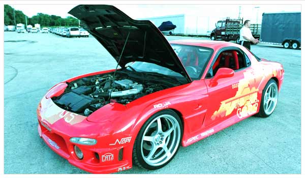 mazda rx7 tokyo drift. Fast and Furious Tokyo Drift;