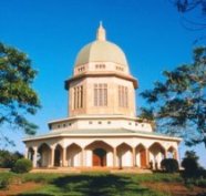 Bahá'í templom Ugandában