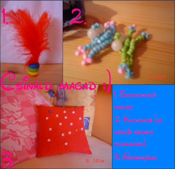 Csinld Magad :) - Amulett, kabala, gombosprna!!!