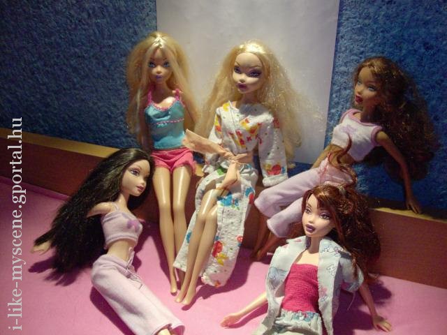 Barbie, Kennedy, Westley, Nolee s Chelsea gy dntttek, tartanak egy pizsams bulit.