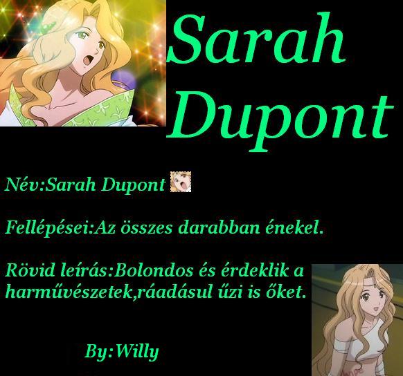 Sarah Dupont