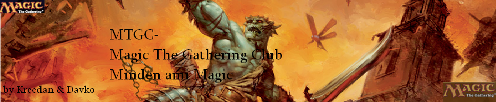 MTGC-Magic The Gathering Club Minden ami Magic