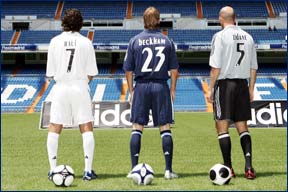 Raul Bckham Zidane htlrl