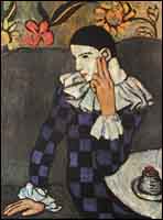 Pablo Picasso: Harlequin a kvhzban